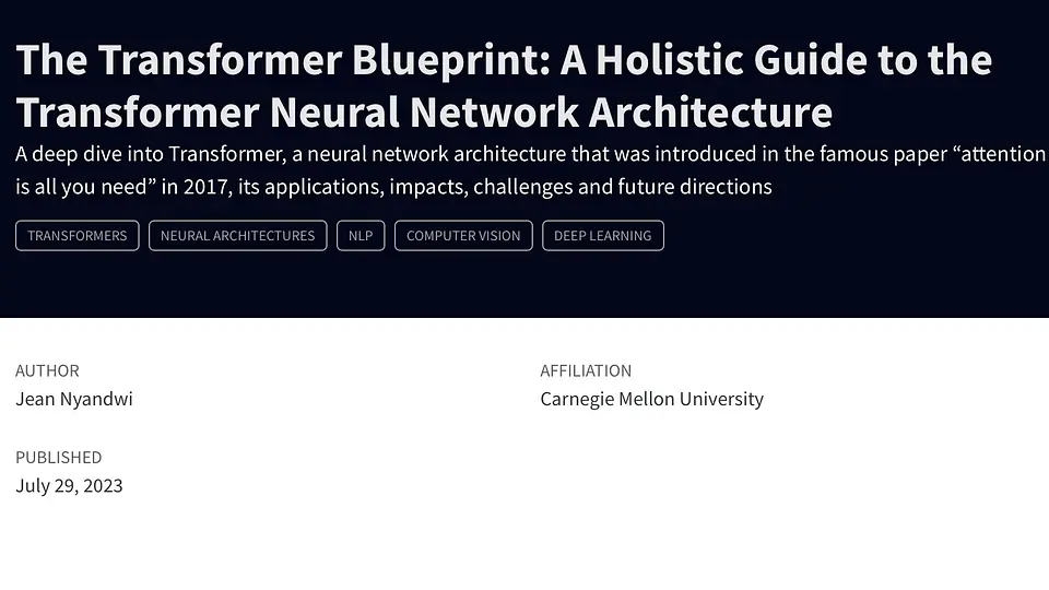 Arquitectura de redes neuronales transformer